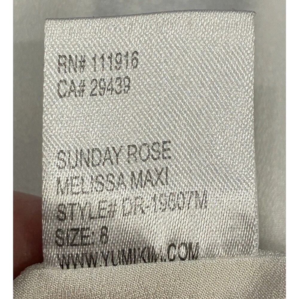 Yumi Kim x BHLDN Sunday Rose Floral Long Sleeve Maxi Dress Cottagecore Size 8 - Picture 12 of 14